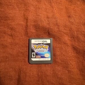 Nintendo DS Pokémon Diamond Game Cartridge - Blue and Black
